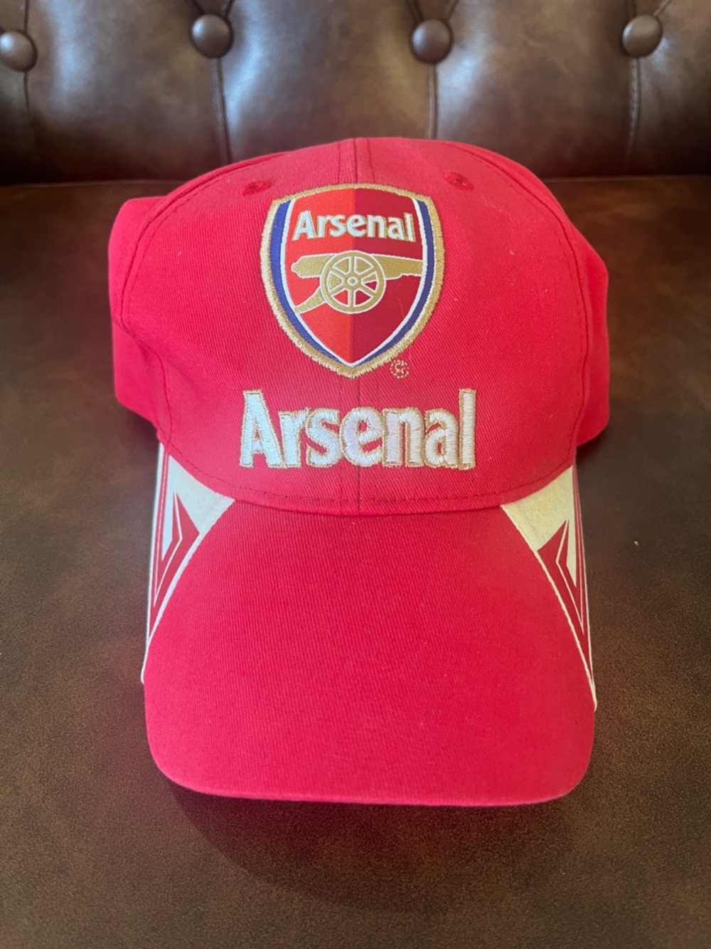 Arsenal Red Embroidered Logo Cap